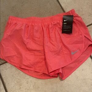 Nike Women's Coral Athletic Shorts